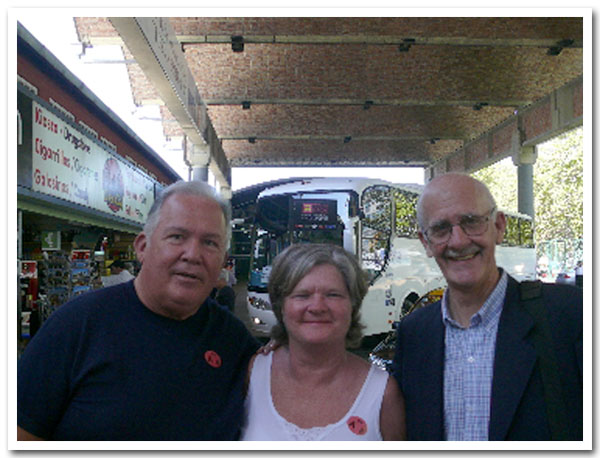 Bill and Lois Curren and Rick Hain